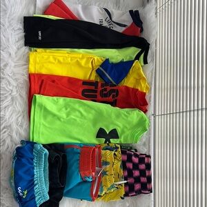 Swim wear Colorful Athletic Clothing Bundle